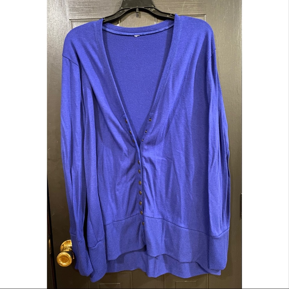 Royal Blue Cardigan